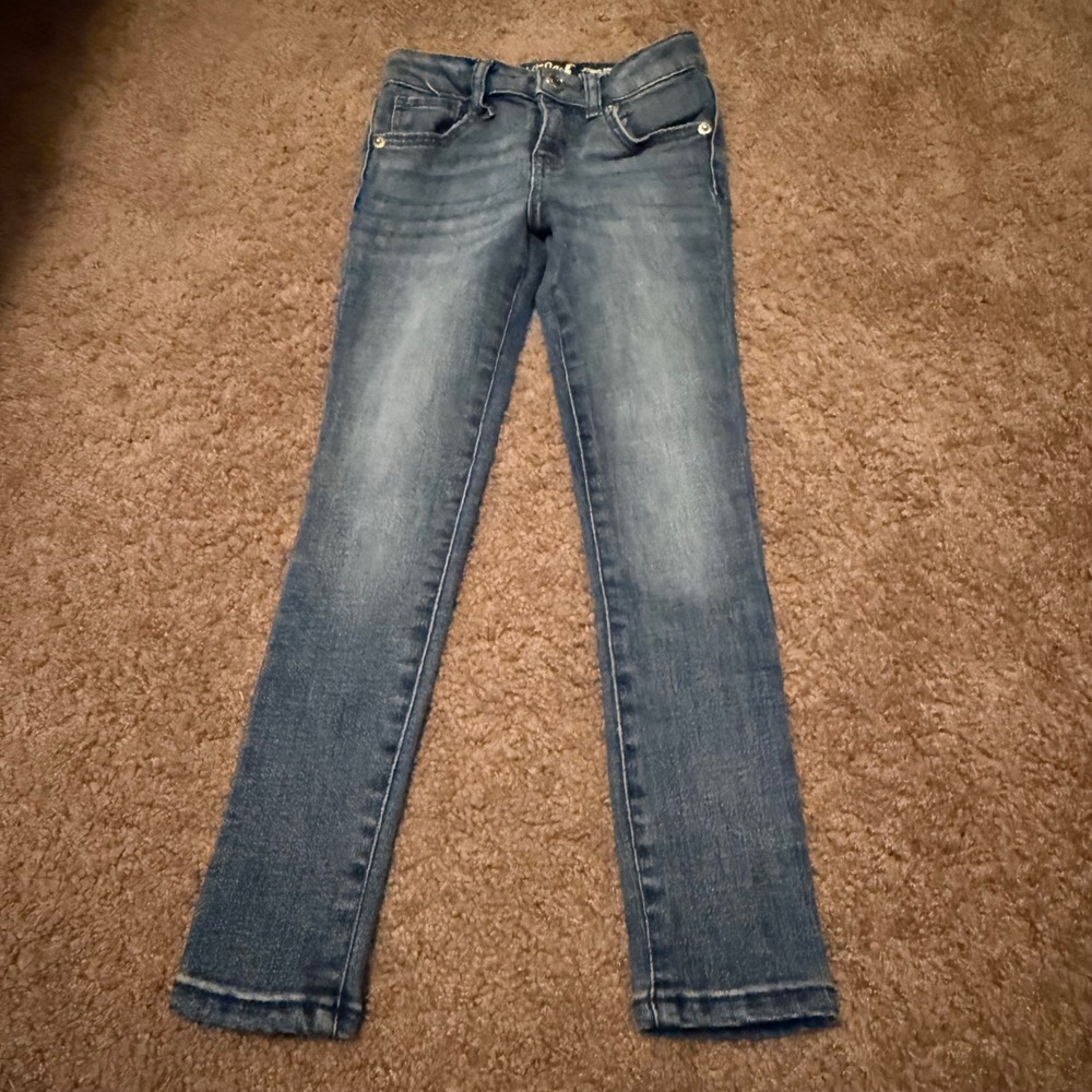 Cat & Jack Kids Ultimate Stretch Skinny Jeans Blue Denim Size 6